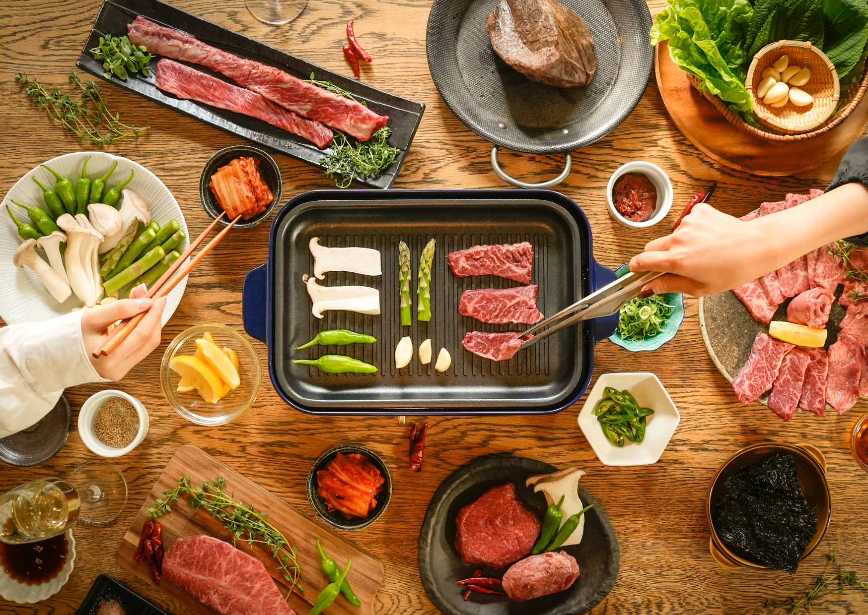 【手ぶらで本格】お得なワイワイBBQセット（秘伝タレ付き／4〜5人前）